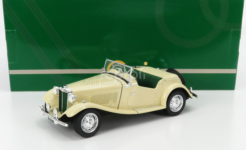 Cult-scale models MG Td Spider 1953 1:18 Cream
