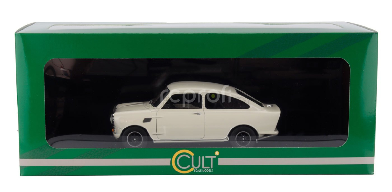 Cult-scale models Mini Broadspeed 1966 1:18 Bílá