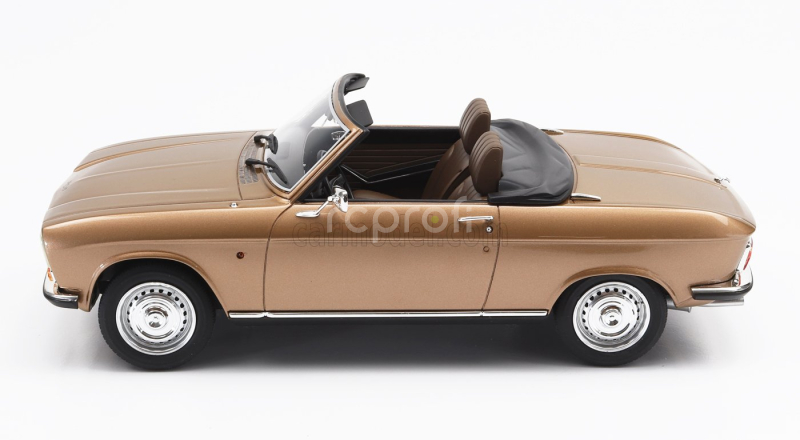 Cult-scale models Peugeot 304 Cabriolet 1973 1:18 Gold Met