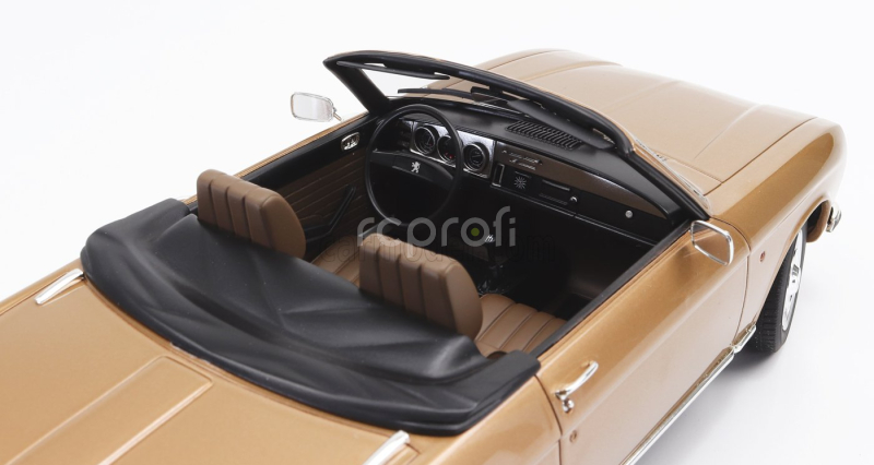 Cult-scale models Peugeot 304 Cabriolet 1973 1:18 Gold Met