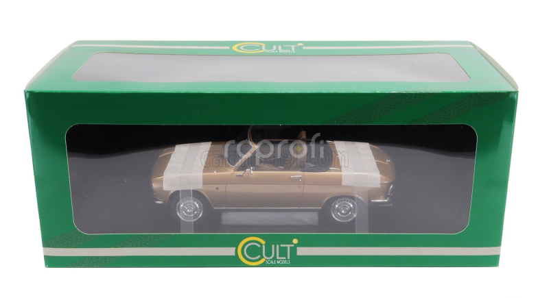 Cult-scale models Peugeot 304 Cabriolet 1973 1:18 Gold Met