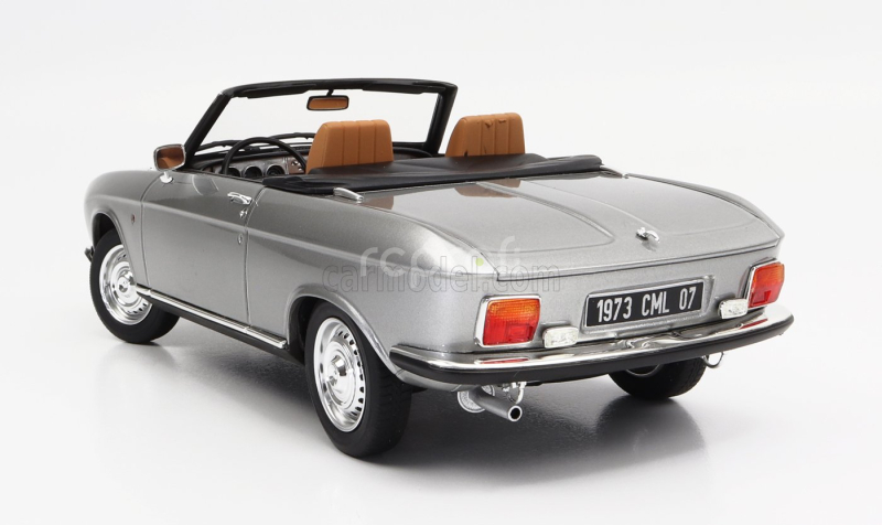 Cult-scale models Peugeot 304 Cabriolet 1973 1:18 Silver Met