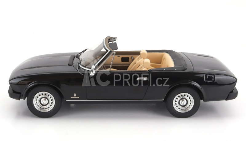 Cult-scale models Peugeot 504 Cabriolet Open 1983 1:18 Black