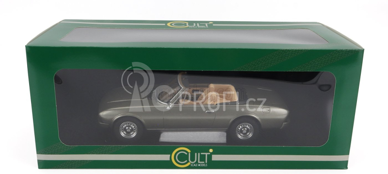 Cult-scale models Peugeot 504 Cabriolet Open 1983 1:18 Green Met