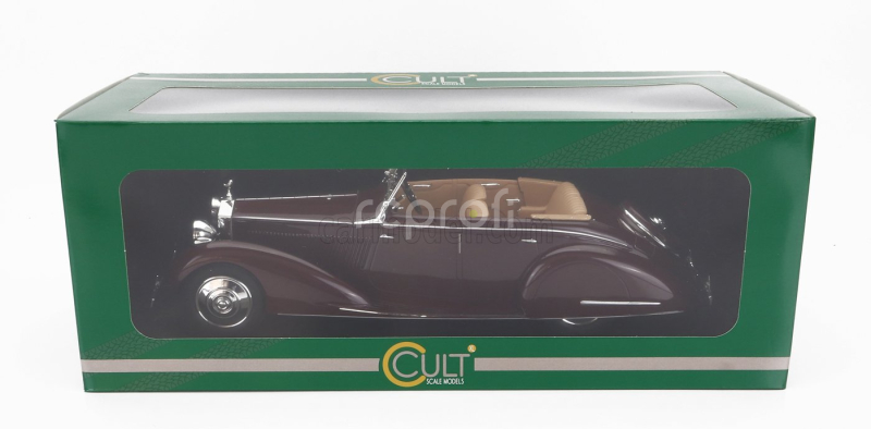 Cult-scale models Rolls royce 25-30 Gurney Nutting All Weather Cabriolet Open 1937 1:18 Red