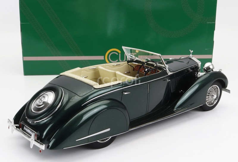 Cult-scale models Rolls royce 25-30 Gurney Nutting All Weather Cabriolet Open 1937 1:18 Zelená