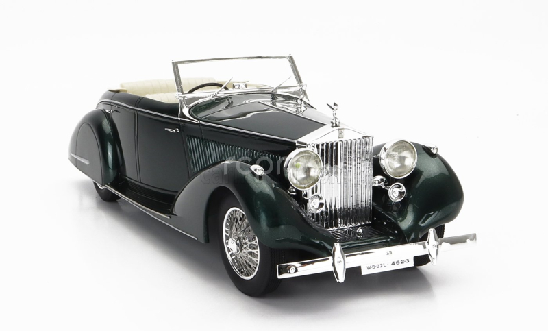 Cult-scale models Rolls royce 25-30 Gurney Nutting All Weather Cabriolet Open 1937 1:18 Zelená