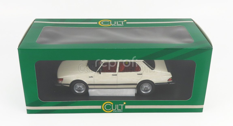 Cult-scale models Saab 900 Turbo 1980 1:18 Bílá