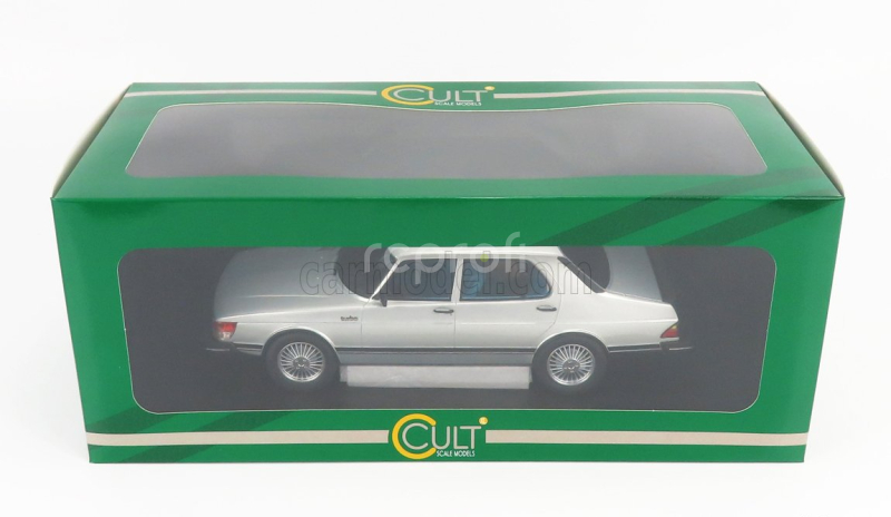 Cult-scale models Saab 900 Turbo 1980 1:18 Silver