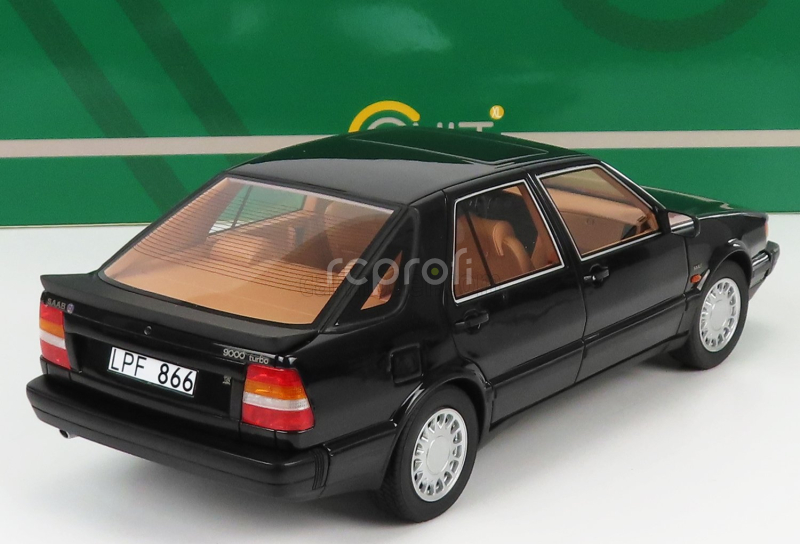 Cult-scale models Saab 9000 Turbo 1984 1:18 Black Met