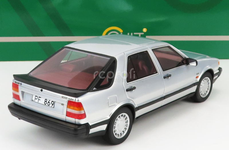 Cult-scale models Saab 9000 Turbo 1984 1:18 Silver