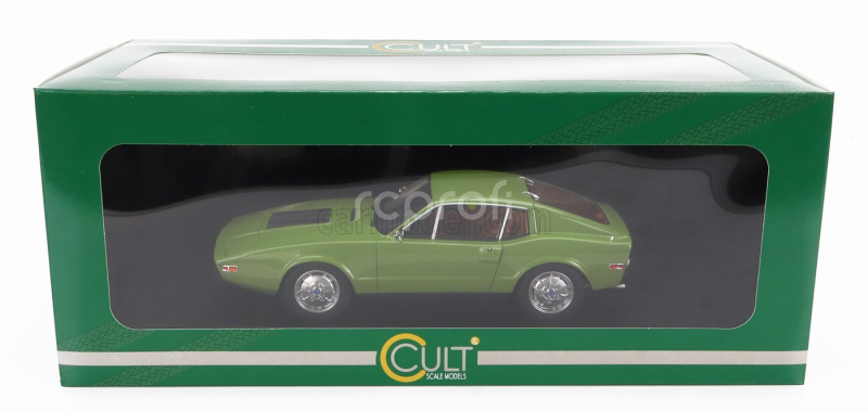 Cult-scale models Saab Sonnet Iii Coupe 1972 1:18 Zelená