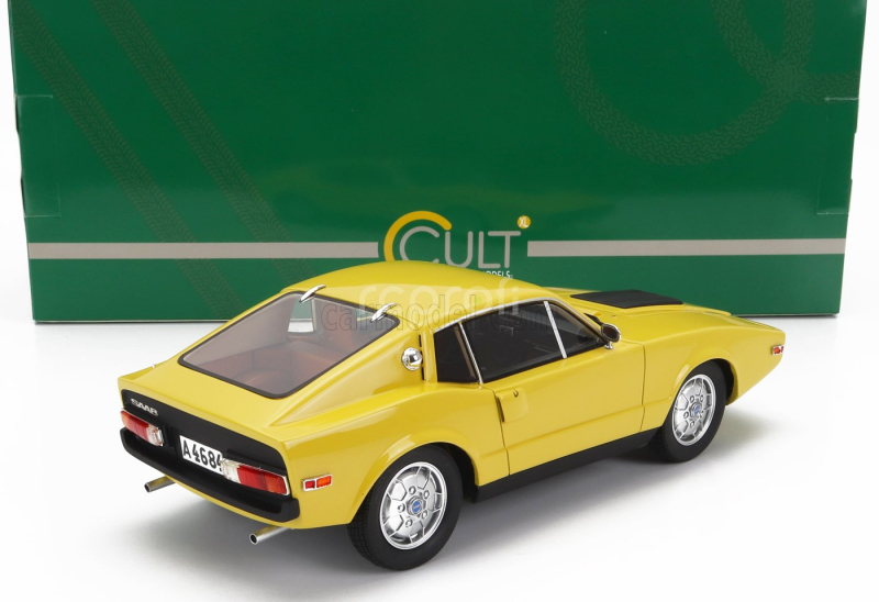 Cult-scale models Saab Sonnet Iii Coupe 1972 1:18 Žlutá