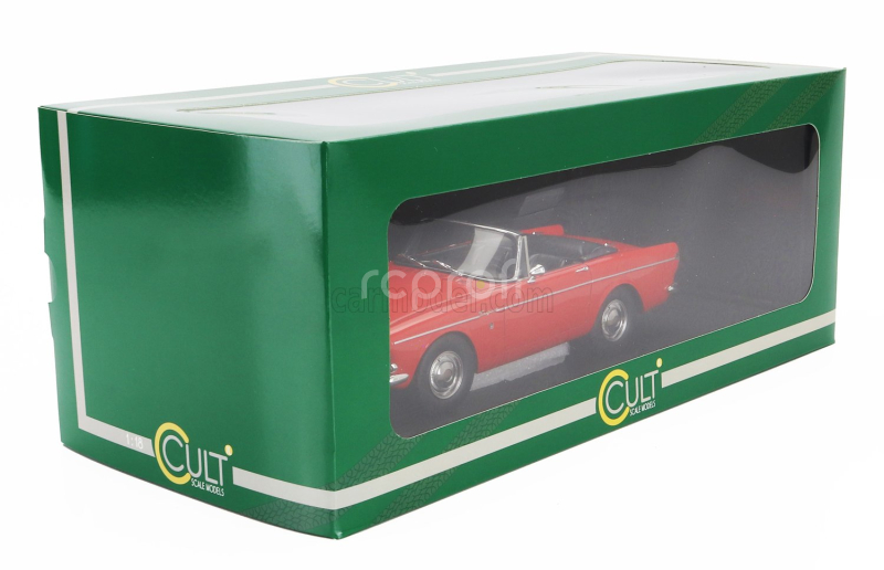 Cult-scale models Sunbeam Tiger 260 Mki Cabriolet Open 1964 1:18 Red