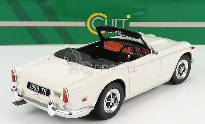 Cult-scale models Triumph Tr5 Spider 1967 1:18 Bílá