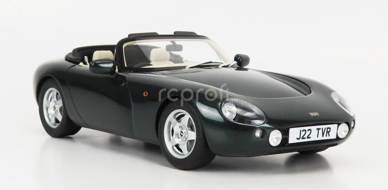 Cult-scale models TVR Griffith Spider Open 1993 1:18 Green Met