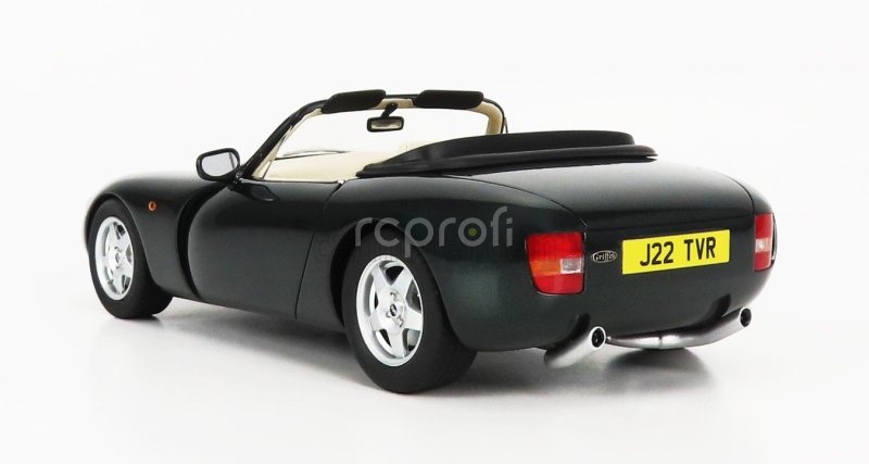 Cult-scale models TVR Griffith Spider Open 1993 1:18 Green Met