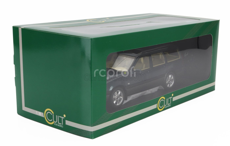 Cult-scale models Volvo V70 Xc Cross Country Sw Station Wagon 1996 1:18 Modrá Zelená Met