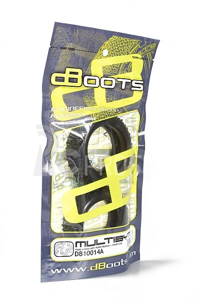 dBoots 1/10 gumy - MULTIBYTE přední 4wd - 1 pár