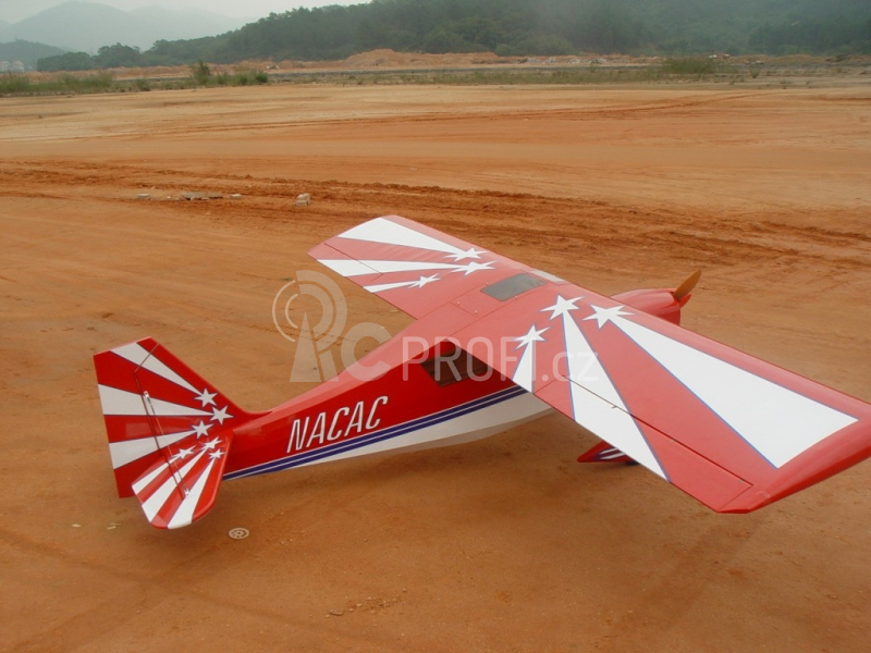 Decathlon scale 32% (3 100 mm) 80ccm (červeno/bílá)