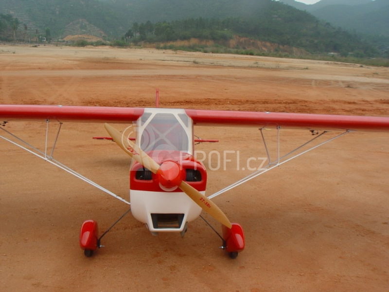 Decathlon scale 32% (3 100 mm) 80ccm (červeno/bílá)