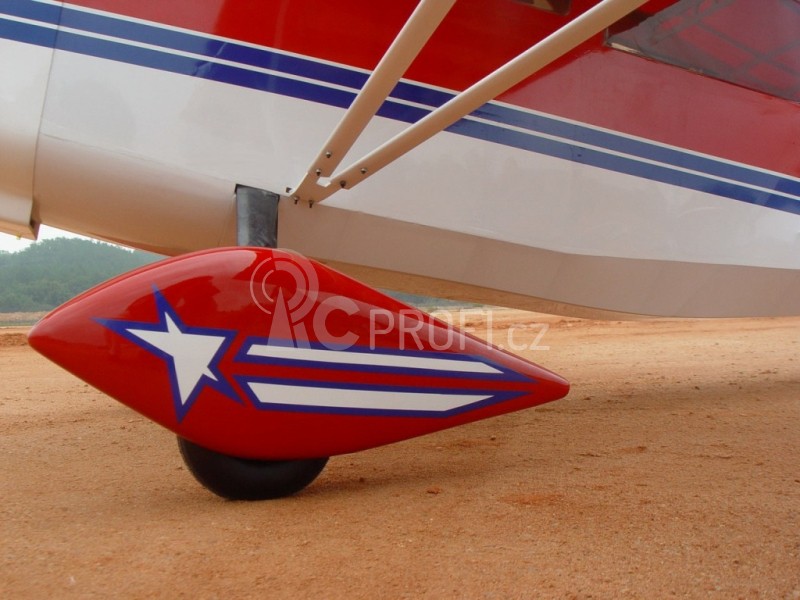 Decathlon scale 32% (3 100 mm) 80ccm (červeno/bílá)