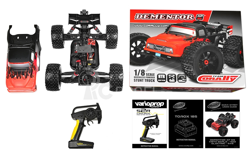 DEMENTOR XP 6S - Model 2022 1/8 Monster Truck 4WD - RTR - Brushless Power 6S