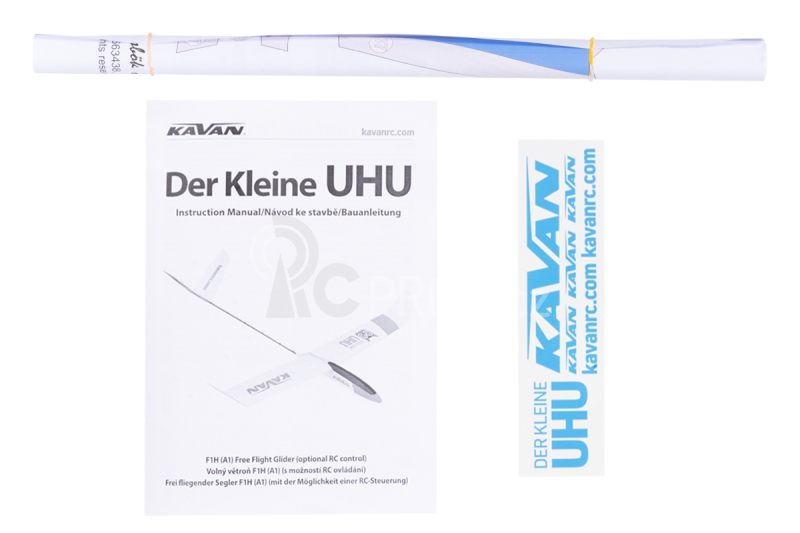 Der kleine Uhu - větroň A1 (F1H) 1240mm