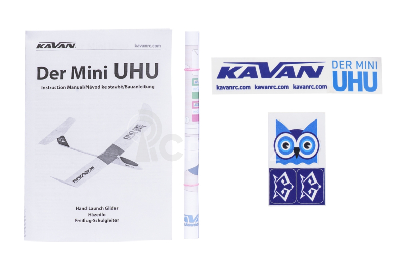 Der mini Uhu - házedlo 710mm