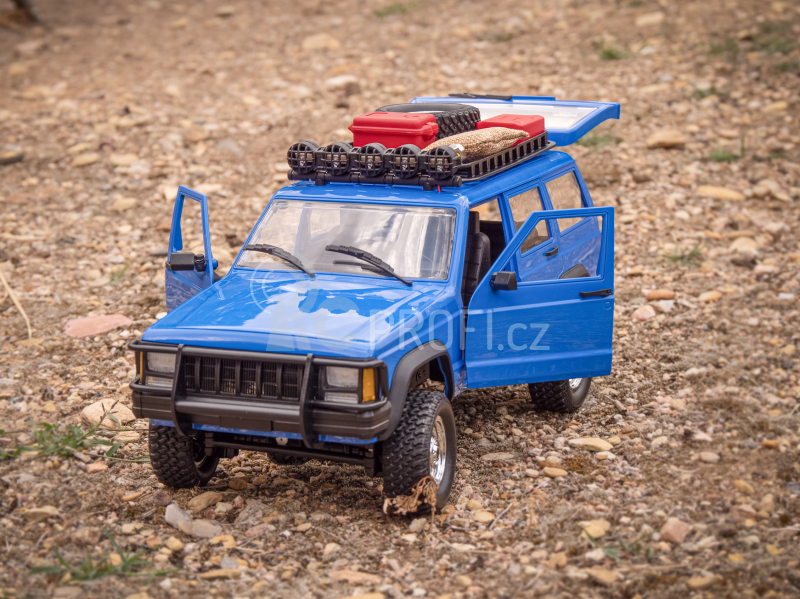 RC auto SUV Legend 4x4 1:12 4WD, modrá + náhradní baterie