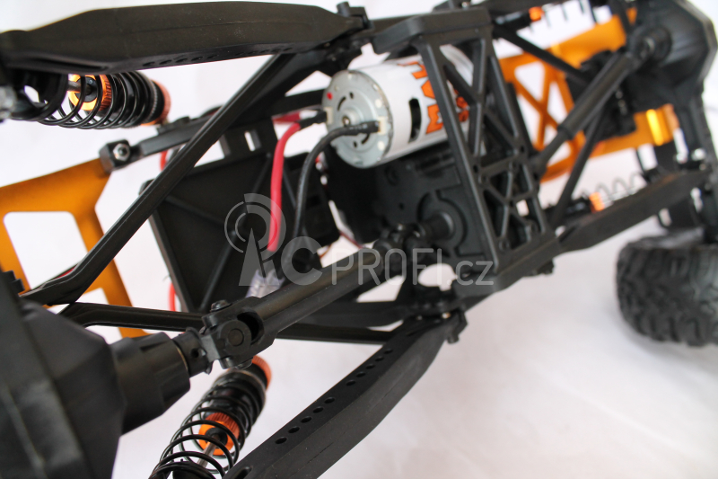 RC auto DF-4J XXL CRAWLER 2020, oranžový