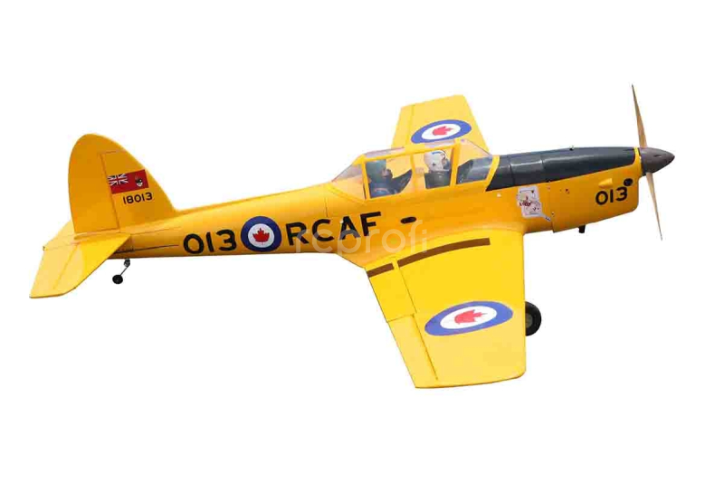 RC letadlo DHC-1 Chipmunk 1/5 2,03m, žlutá