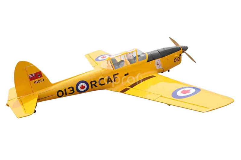 RC letadlo DHC-1 Chipmunk 1/5 2,03m, žlutá