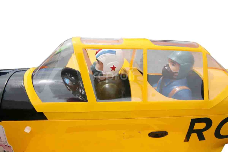 RC letadlo DHC-1 Chipmunk 1/5 2,03m, žlutá