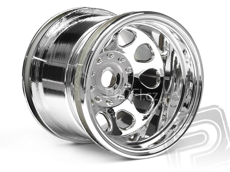 Disky chromové KING (56x51mm/2ks)