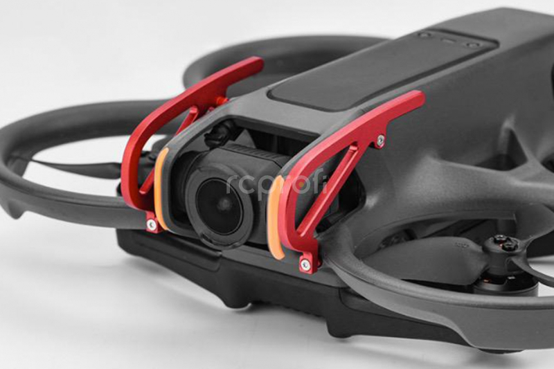 DJI Avata 2 - CNC nárazník (Červená)