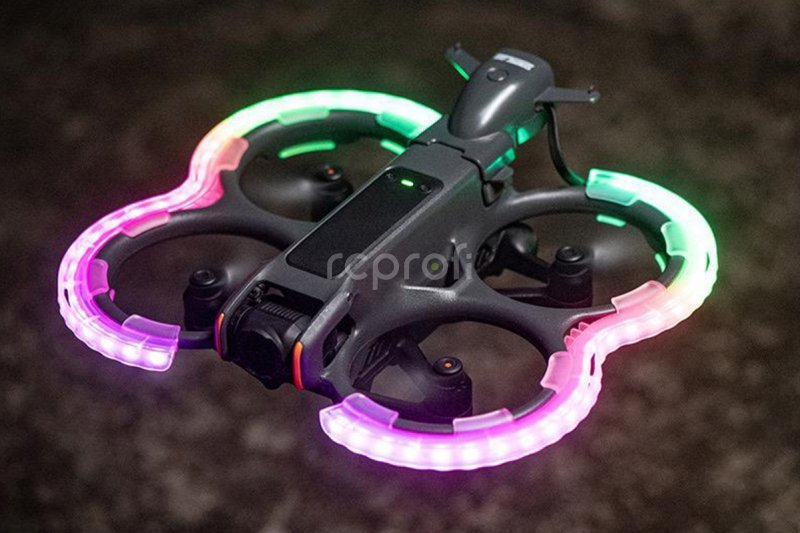 DJI Avata 2 - LED Propeller Guard Bumper (With Battery)