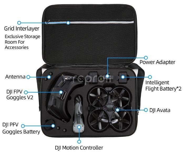 DJI AVATA - Přepravní kufr