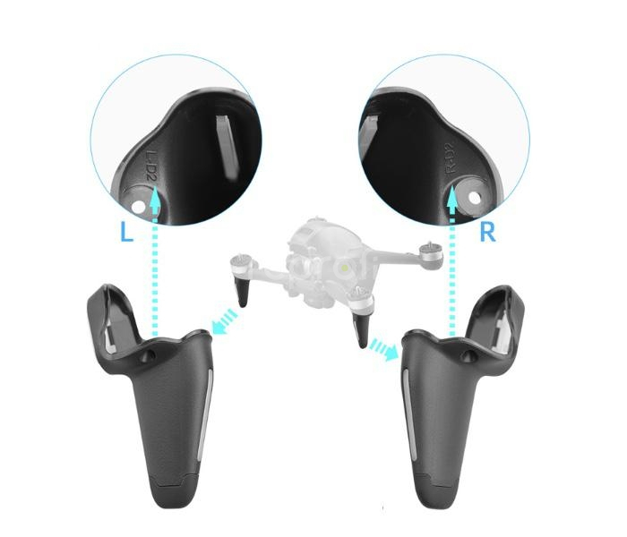 DJI FPV combo - přední podvozky
