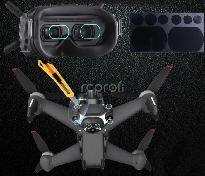 DJI FPV komba - Ochraná sada displeje