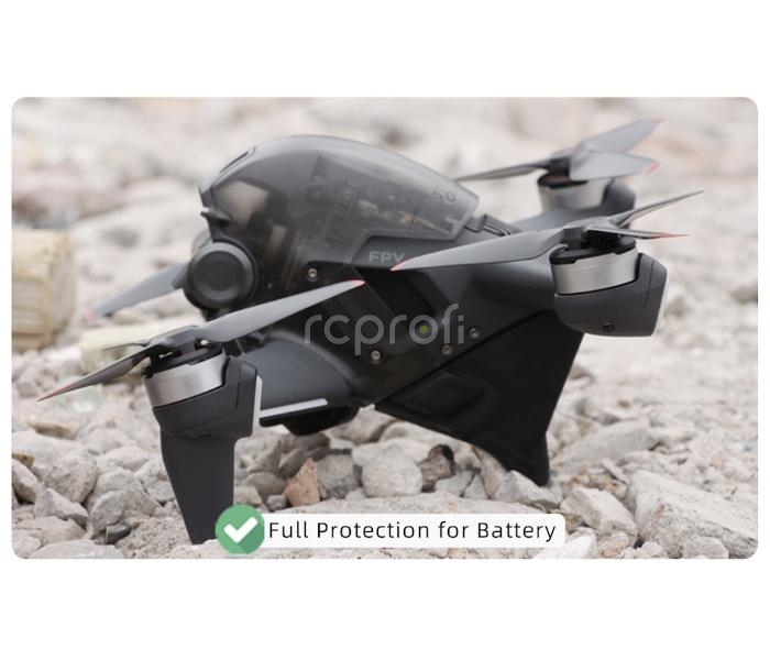 DJI FPV - Kryt baterie a přistávací zařízení