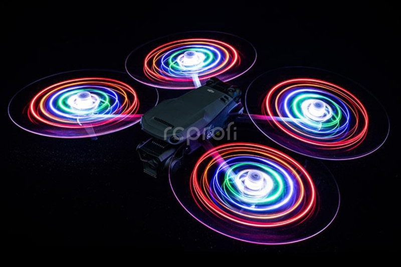 DJI Mavic 3 Pro - Průhledná LED vrtule (vč Aku) (2 páry)