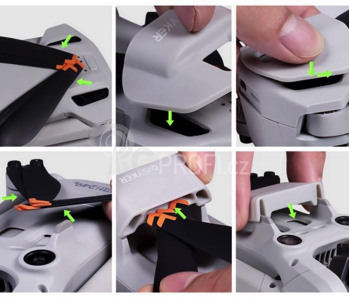 DJI Mini 3 Pro- TPU MINI držák vrtulí