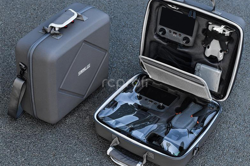 DJI Mini 4 Pro & DJI Air 3S - Dvouvrstvé PU pouzdro