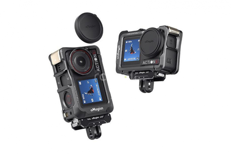 DJI Osmo Action 3/4/5 Pro - Vertikální a horizontální magnetická rám