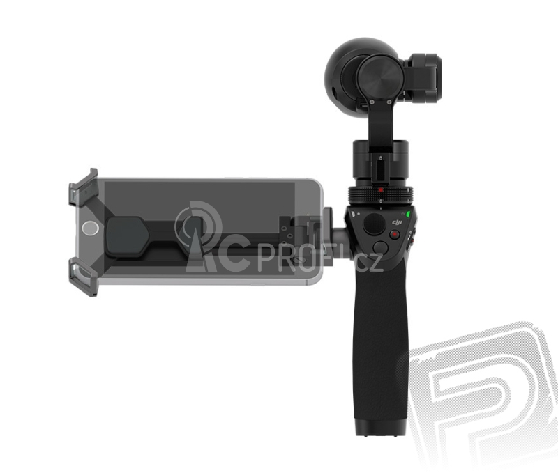 DJI OSMO + mikrofon FM-15 FlexiMic + 2 baterie