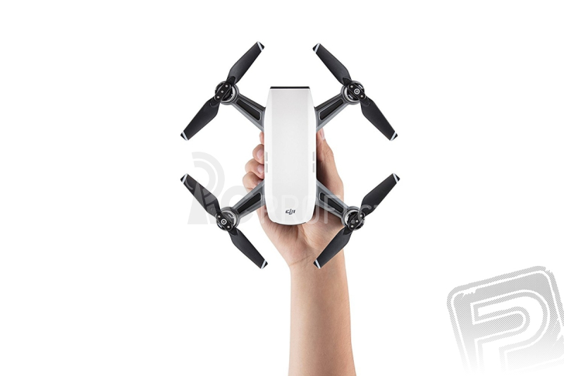 Dron DJI Spark (Alpine White version) sada s vysílačem