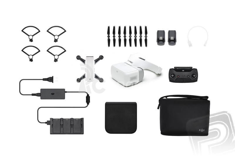 Dron DJI Spark Fly More Combo (Alpine White version) + DJI Goggles