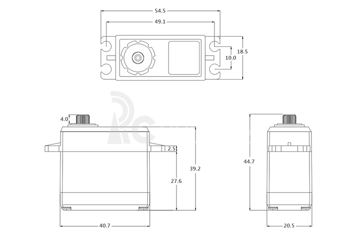 DL3017 DC servo