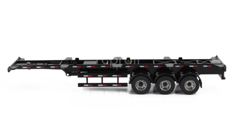 Dm-models Accessories Trailer For Truck - Rimorchio Trasporto Container 1:50 Black